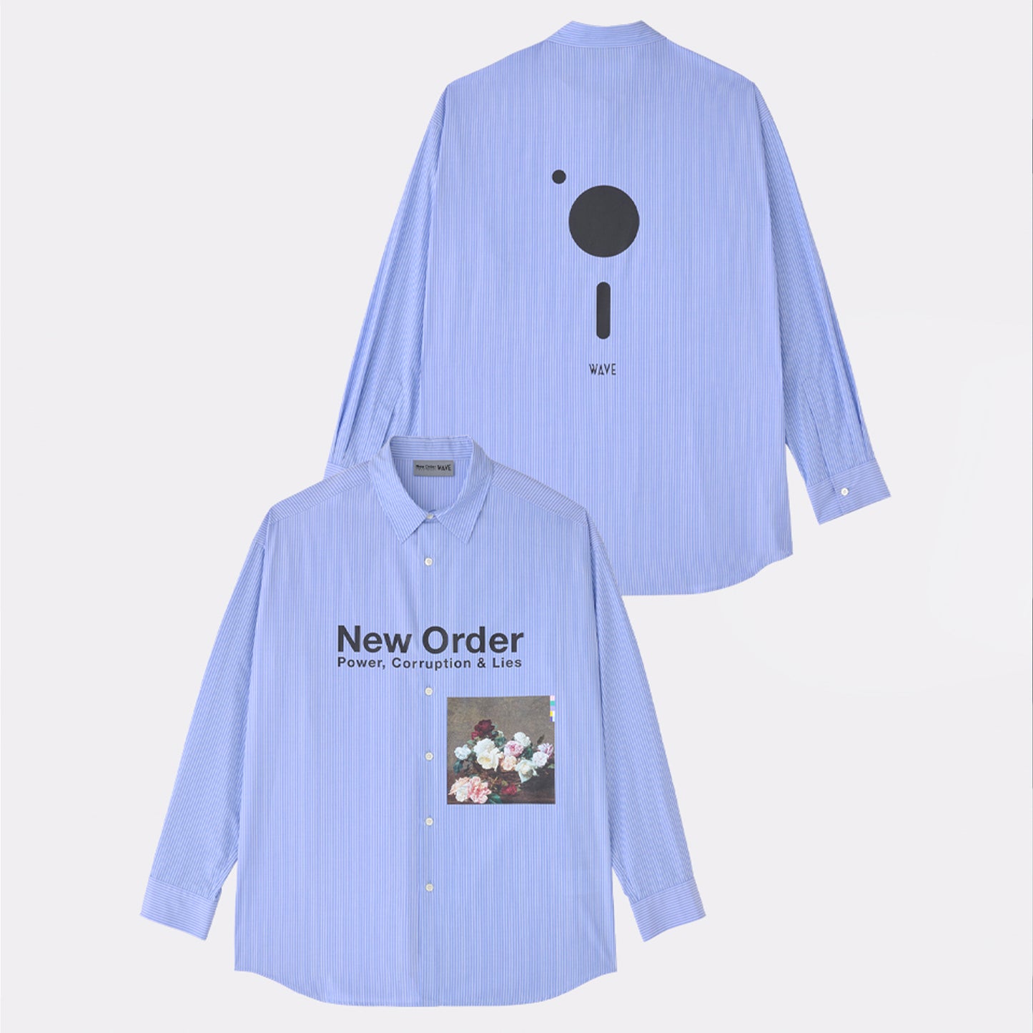 "WAVE × New Order" Power, Corruption & Lies SHIRT