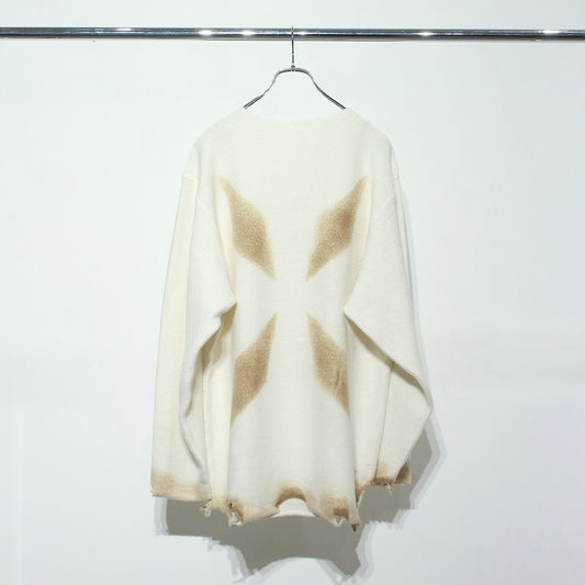 Burned Sweat Shirts with Wings
