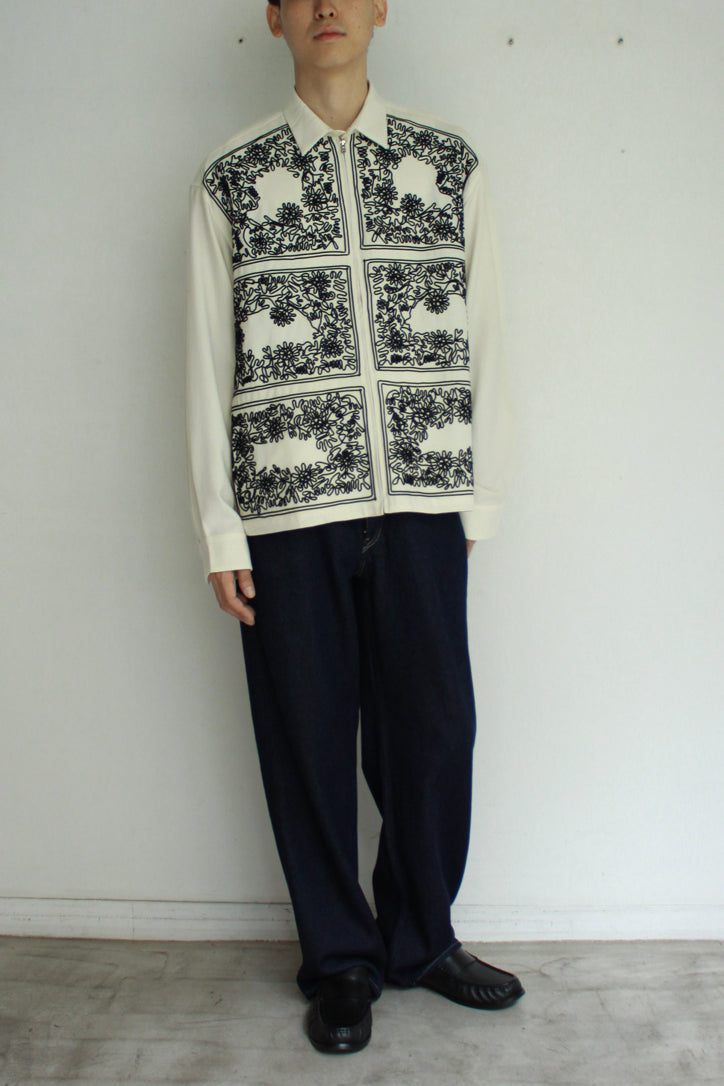 Cord Embroidery Work Jacket