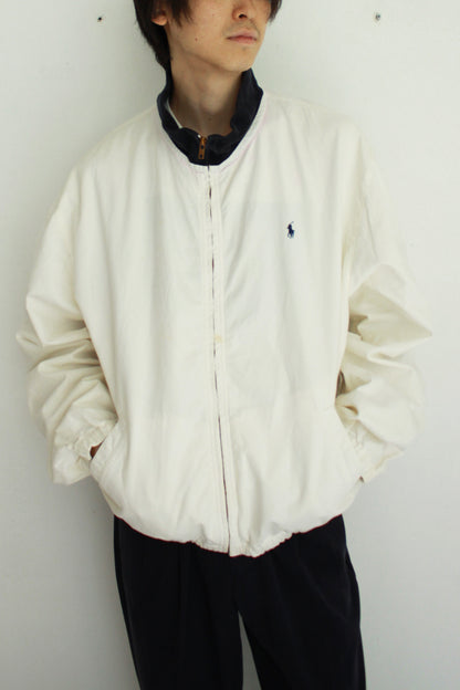 Ralph Lauren Harrington Jacket Rib Neck